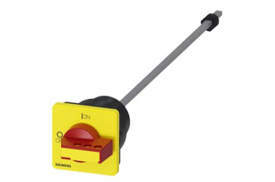 Siemens Door-coupling operating mech, red/yellow