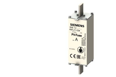 Siemens PV fuse link, with blade contacts