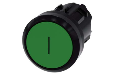 Siemens 3SU1000-0AB40-0AC0 electrical actuator IP66, IP67, IP69, IP69K Black, Green