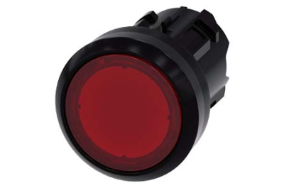 Siemens 3SU1001-0AA20-0AA0 electrical actuator IP66, IP67, IP69, IP69K Black, Red
