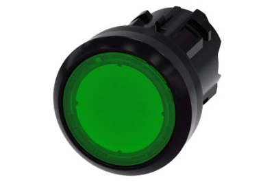 Siemens 3SU1001-0AA40-0AA0 electrical actuator IP66, IP67, IP69, IP69K Black, Green