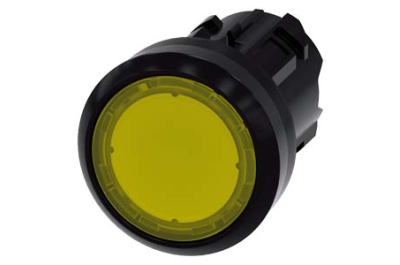 Siemens Illuminated pushbutton, yellow