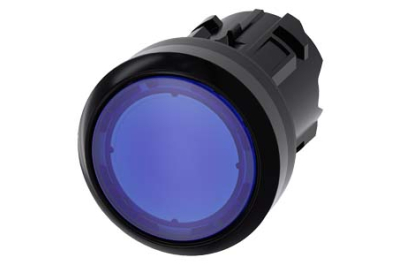 Siemens Illuminated pushbutton, blue