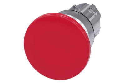 Siemens Mushroom pushbutton, 40mm, red