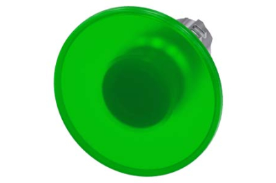 Siemens Illum. mushroom pushbutton, 60MM, green