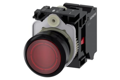 Siemens Illuminated pushbutton, red