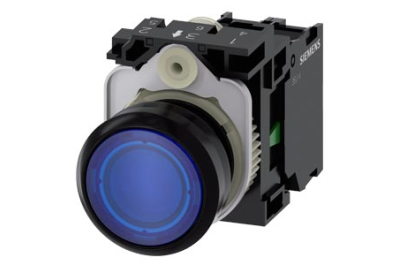 Siemens Illuminated pushbutton, blue