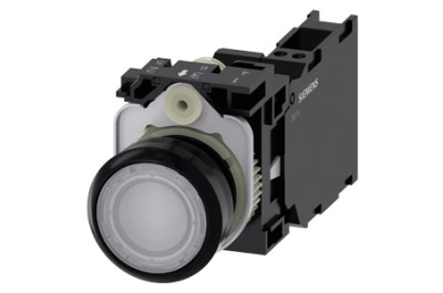 Siemens Illuminated pushbutton, white