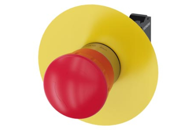 Siemens EMERG. STOP mushroom pushb., 40mm, red