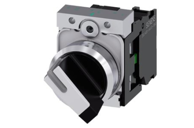 Siemens 3SU1150-2BF60-1BA0 electrical actuator Black, Metallic