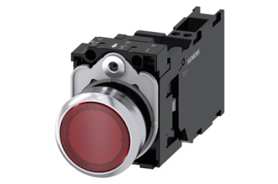 Siemens Illuminated pushbutton, red