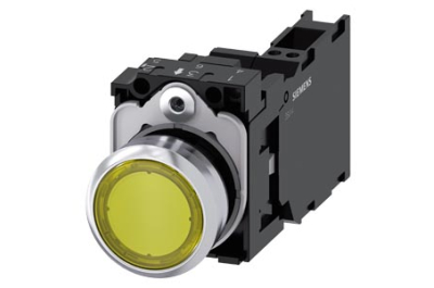 Siemens Illuminated pushbutton, yellow