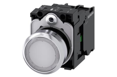Siemens Illuminated pushbutton, white