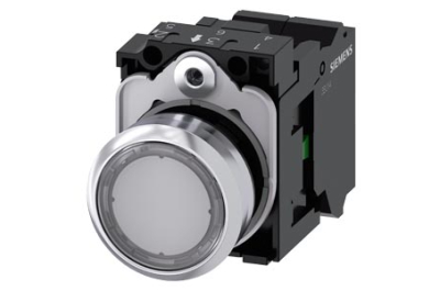 Siemens Illuminated pushbutton, clear