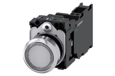 Siemens Illuminated pushbutton, clear