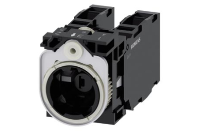 Siemens Holder, contact mod. 2X1NO+1NC, LED mod.