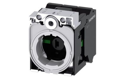 Siemens Holder, contact mod. 1NO, 1NO, LED mod.