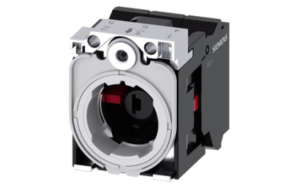 Siemens Holder, contact mod., 1NC, 1NC, LED mod.