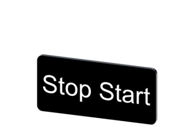 Siemens Labeling plate, self-adhesive
