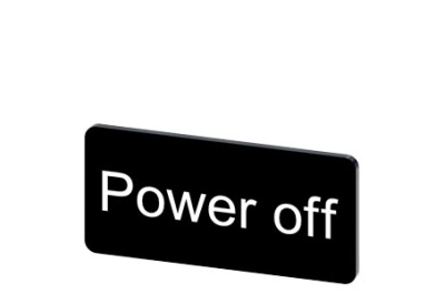 Siemens Labeling plate, self-adhesive