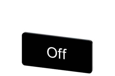 Siemens Labeling plate, self-adhesive