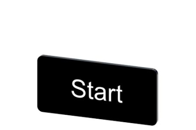 Siemens Labeling plate, self-adhesive