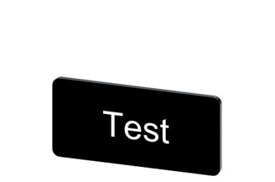 Siemens Labeling plate, self-adhesive