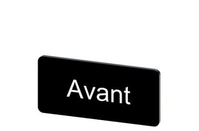 Siemens Labeling plate, self-adhesive
