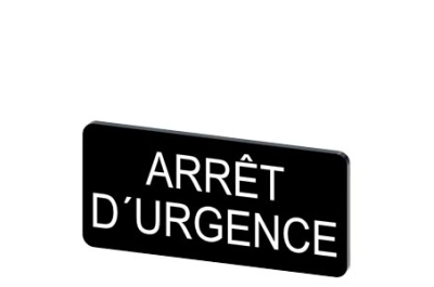 Siemens Labeling plate, self-adhesive