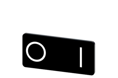 Siemens Labeling plate, self-adhesive