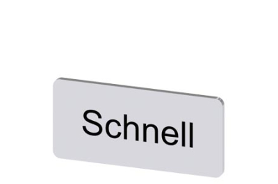 Siemens Labeling plate, self-adhesive