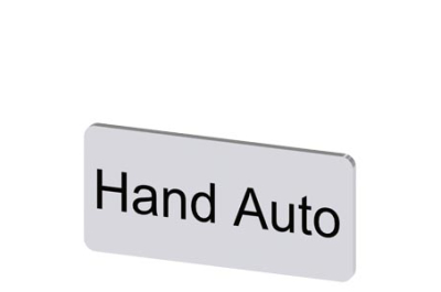 Siemens Labeling plate, self-adhesive