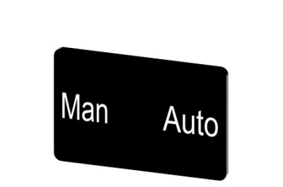 Siemens Labeling plate, snap-on