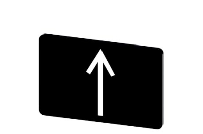 Siemens Labeling plate, snap-on