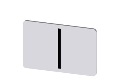Siemens Labeling plate, snap-on