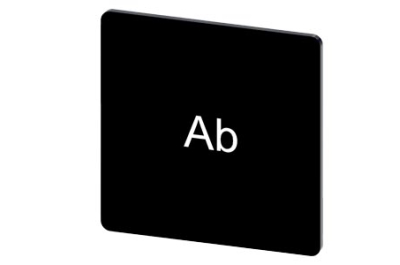 Siemens Labeling plate, self-adhesive