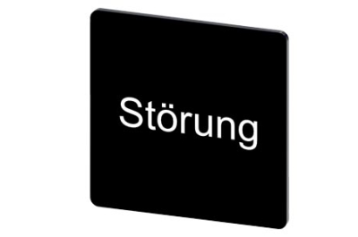 Siemens Labeling plate, self-adhesive