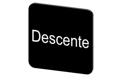 Siemens Labeling plate, self-adhesive