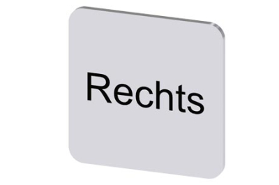 Siemens Labeling plate, self-adhesive