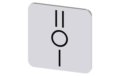Siemens Labeling plate, self-adhesive