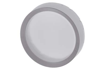 Siemens Button, flat, clear