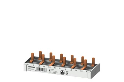 Siemens Pin Busbar 10mm2, 3p/N 6xComp 6MW