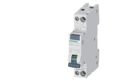 Siemens RCBO A 5SV1 1+N 30mA C16 6kA GV