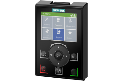 Siemens 6SL3255-0AA00-4JA2 touch panel interface
