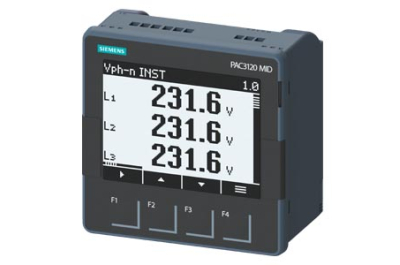 Siemens PMD SENTRON PAC3120 LCD AC/DC, MID
