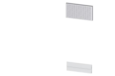 Siemens IP43 kit rear panel, W: 800 mm