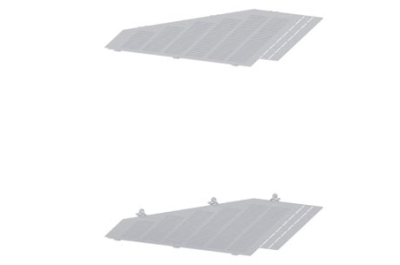 Siemens Cover sep. rear/W800/1 set = 2 pieces