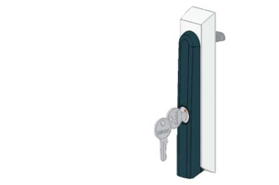 Siemens SIVACON S4 Twist lever flat cylinder